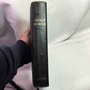 1958 Collins Clear Type Holy Bible Pica Bold Large Print KJV Pure Cambridge Ed.